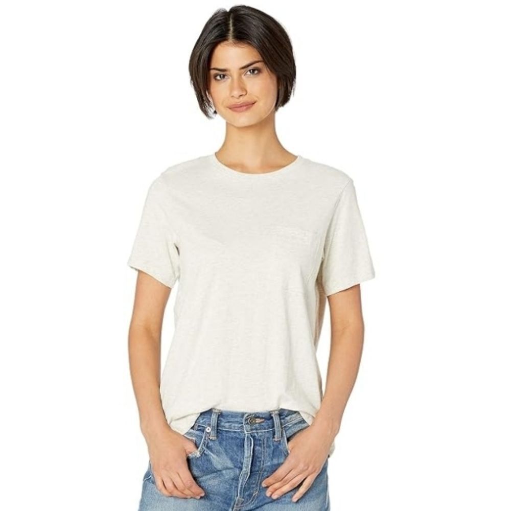 Richer Poorer Crewneck Front Pocket Tshirt Sz Lg